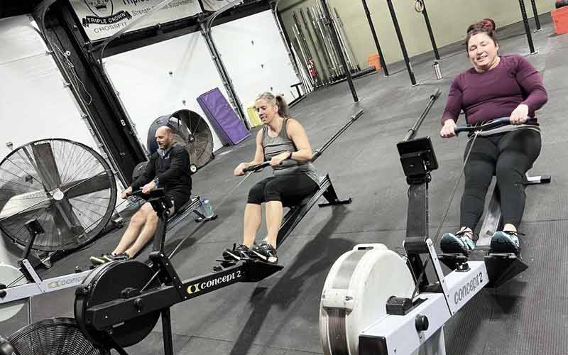 Exercise at Triple Crown CrossFit